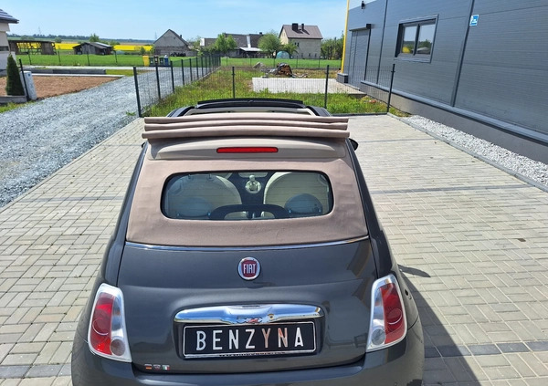 Fiat 500 cena 26900 przebieg: 80390, rok produkcji 2015 z Bardo małe 497